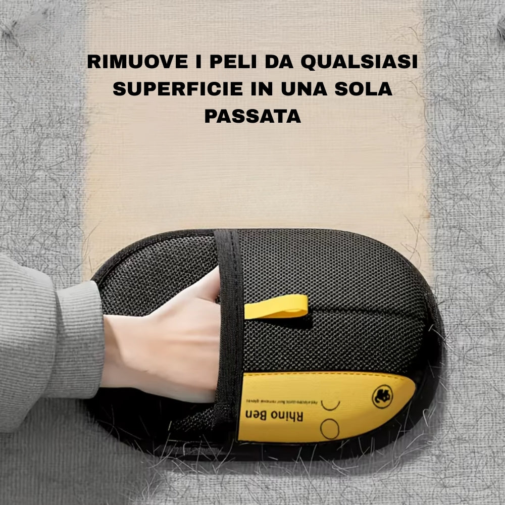 RhinoBen™ – Guanto rimuovi peli